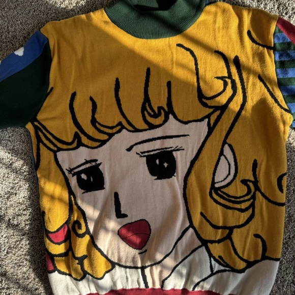 Colorful Graphic Sweater - Picture 4 of 5